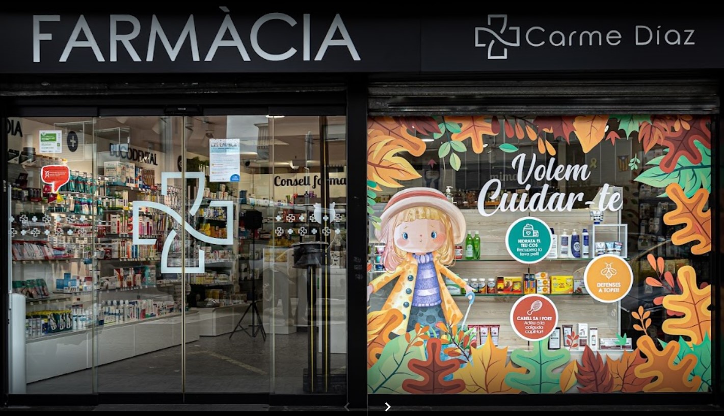 Entrada farmacia carme díaz